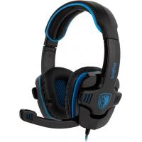 Наушники Sades Wolfang Black/Blue (SA901-B-BL)