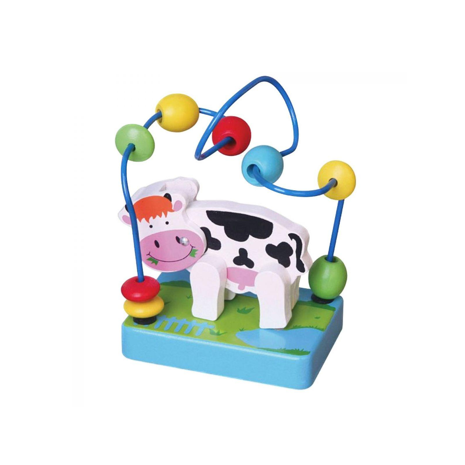 Розвиваюча іграшка Viga Toys Мини-лабиринт Корова (59661)