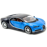 Фото - Машинка Maisto Машина  Bugatti Chiron (1:24) сіній металік  31514 (31514 met. blue)