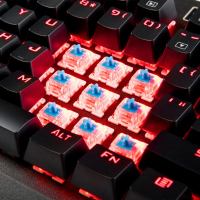 Клавиатура Modecom Volcano Hammer RU (Outemu Blue Switch) (K-MC-HAMMER-U-BLUE-RU) изображение 9