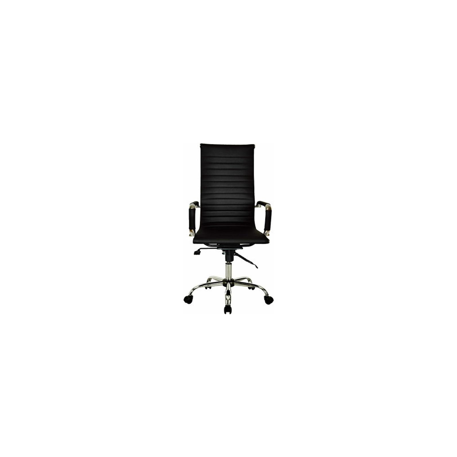 Офісне крісло Примтекс плюс Elegance Chrome MF D-5 Black (Elegance chrome MF D-5) зображення 2
