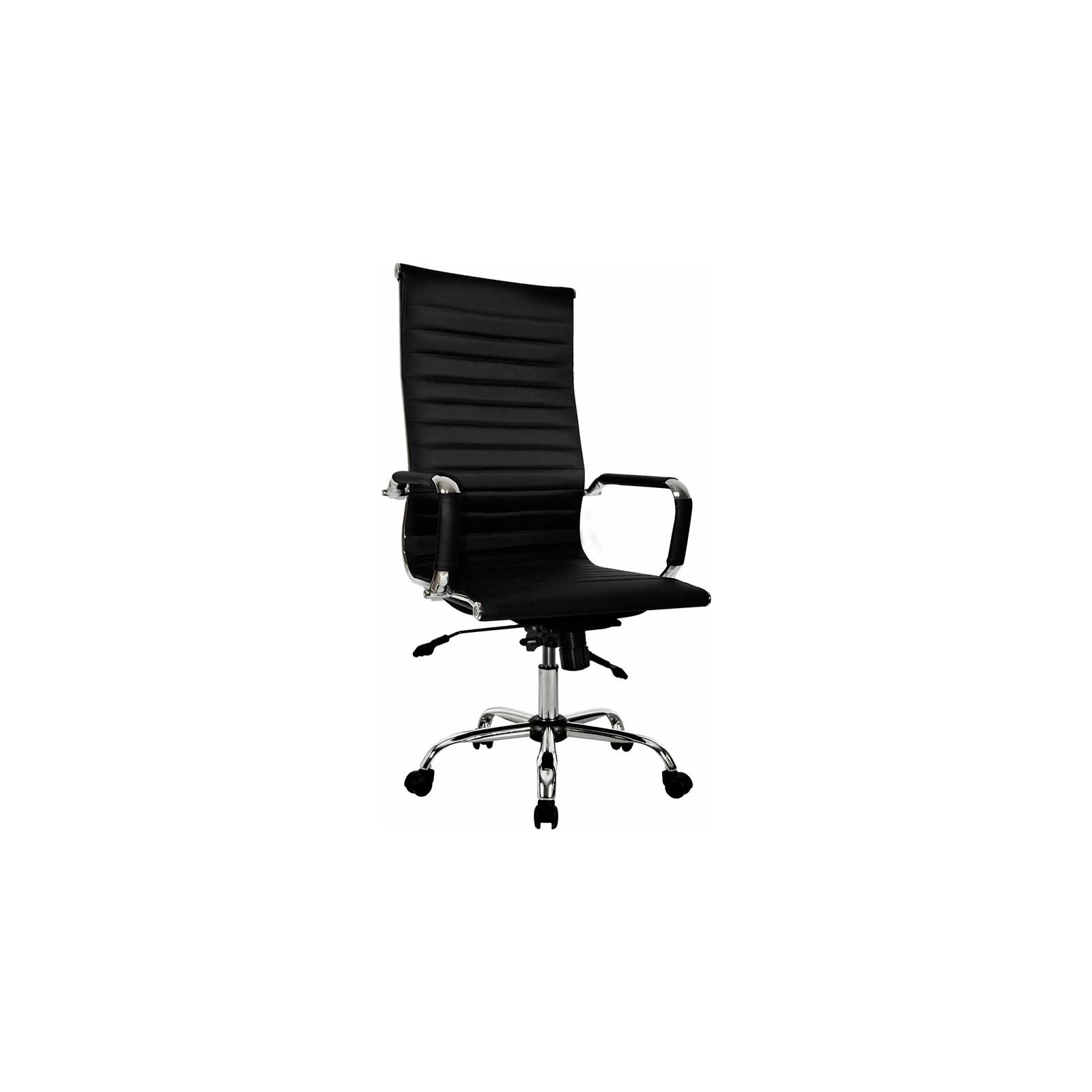Офисное кресло Примтекс плюс Elegance Chrome MF D-5 Black (Elegance chrome MF D-5)