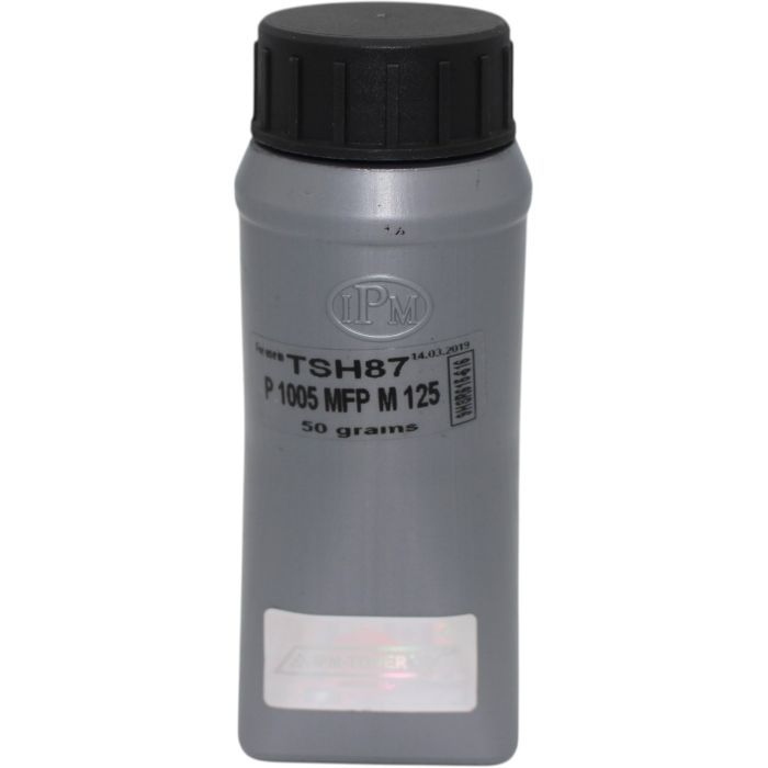 Тонер HP LJ P1560/Canon728/712/CB435A/CB436A/CE278A/CE285A 50г IPM (TSH87)