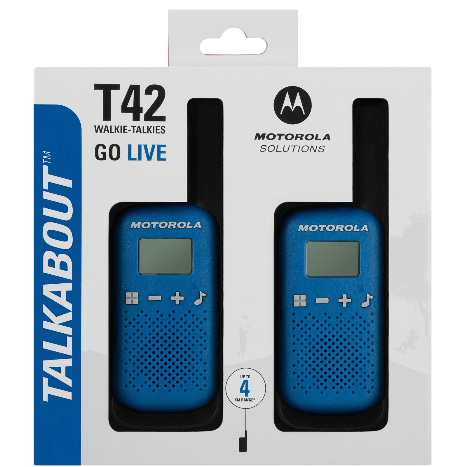 Портативная рация Motorola TALKABOUT T42 Blue Twin Pack (B4P00811LDKMAW) изображение 12