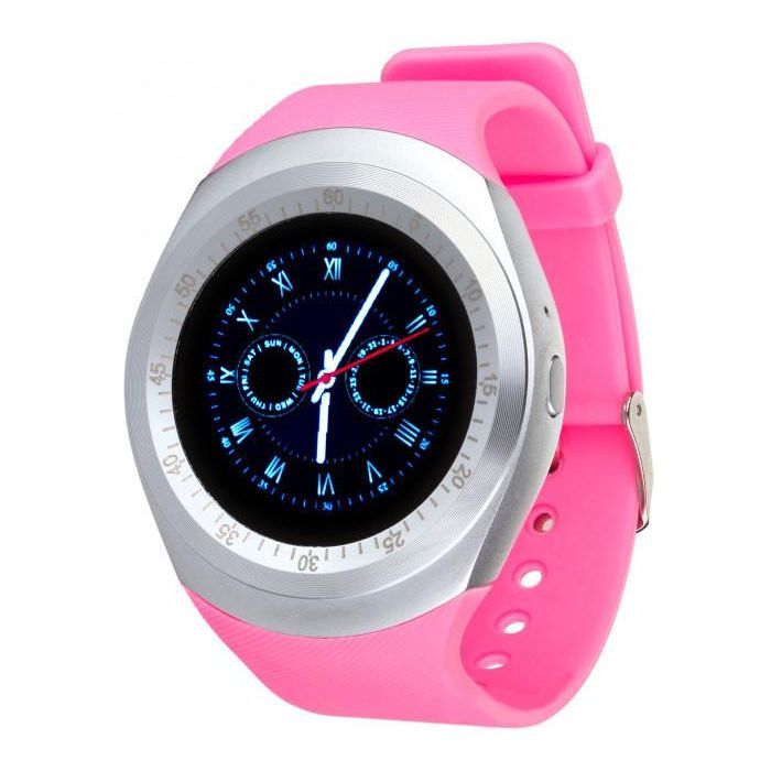 Смарт-годинник UWatch Y1 Pink (F_75231)