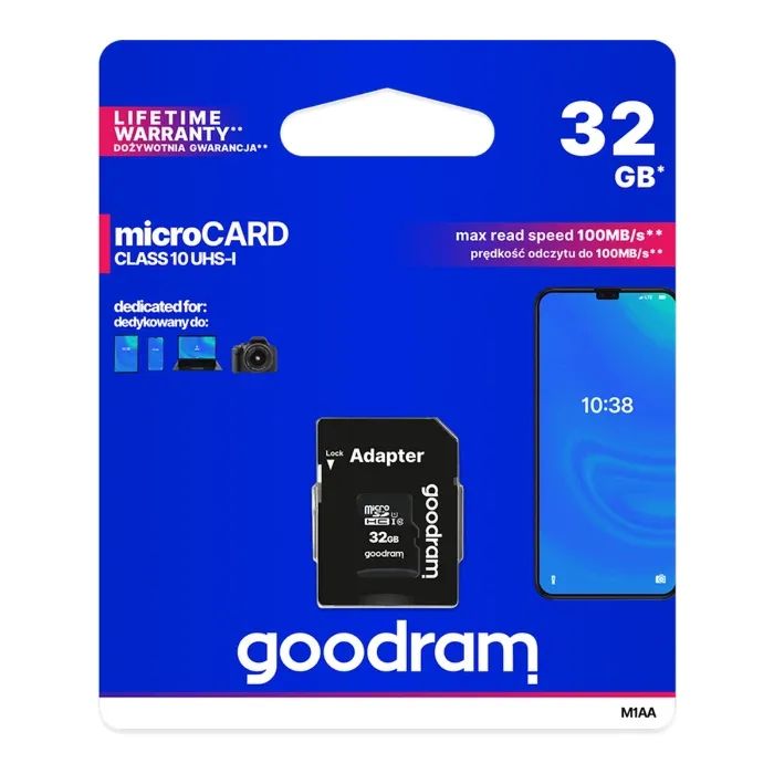 Карта памяти Goodram 32GB microSDHC Class 10 (M1AA-0320R12) изображение 5
