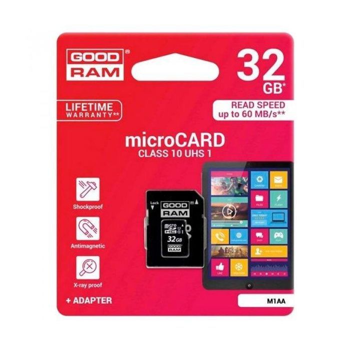 Карта пам'яті Goodram 32GB microSDHC Class 10 (M1AA-0320R12) зображення 7