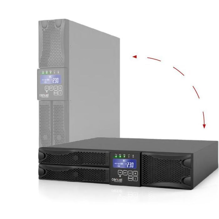 Источник бесперебойного питания Centiel UPS EssentialPower 1:1 (2kVA/1.8kW) (00-00431) изображение 2