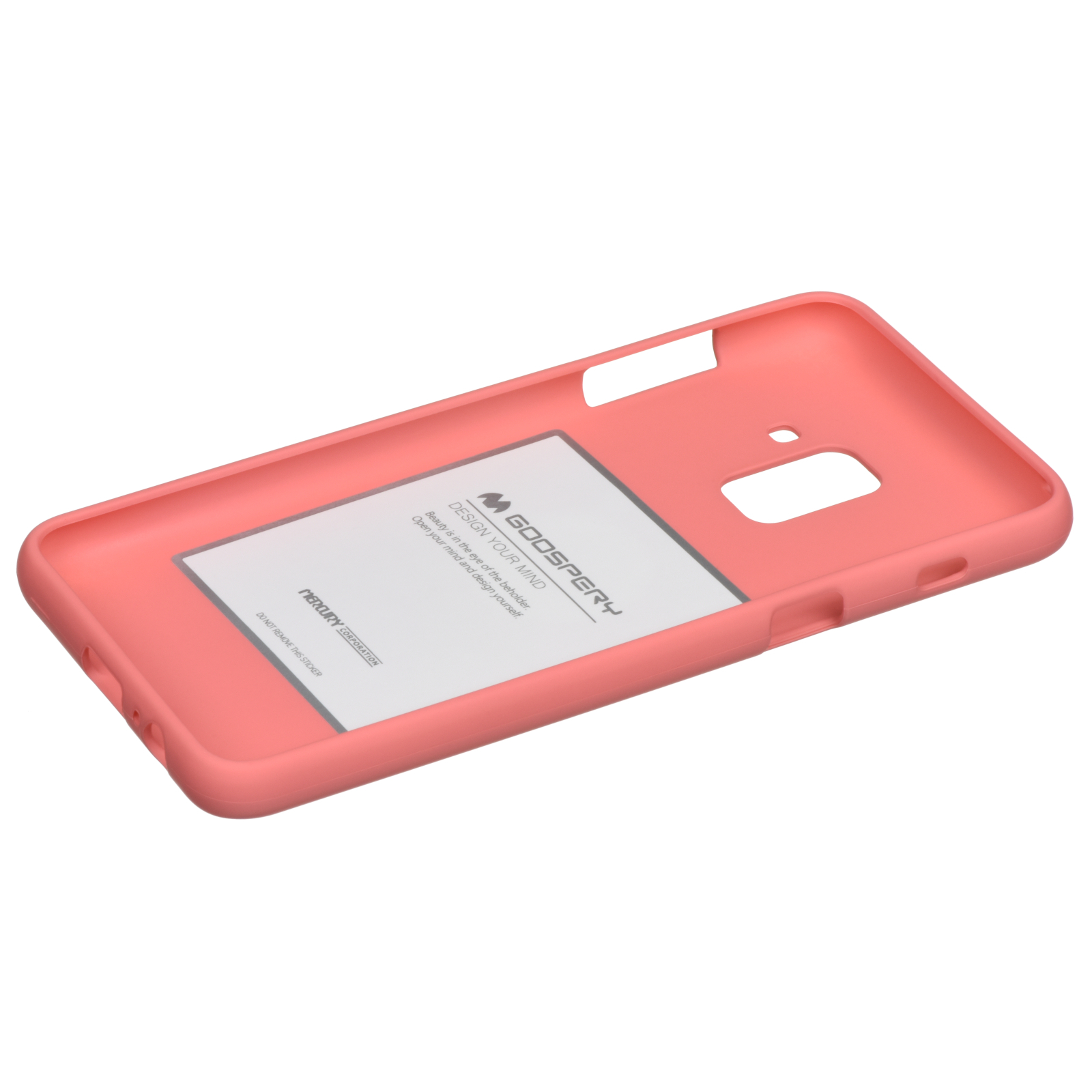 Чохол до мобільного телефона Goospery Samsung Galaxy A8 (A530) SF Jelly Pink (8809550413498) зображення 2
