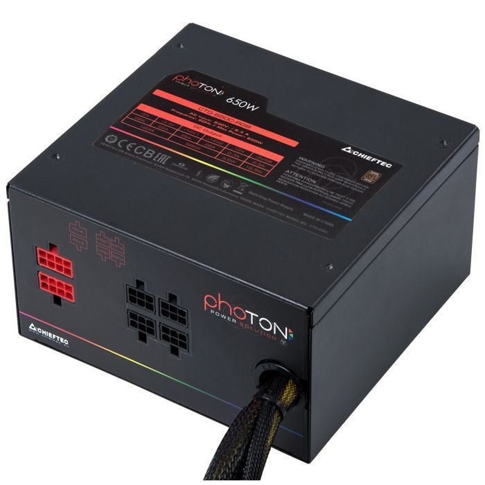 Блок питания Chieftec 650W (CTG-650C-RGB) изображение 2