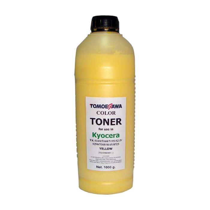 Тонер KYOCERA TK-5140/5195/5215/5305/8115 1кг Yellow Tomoegawa (TG-KM6030Y-1)