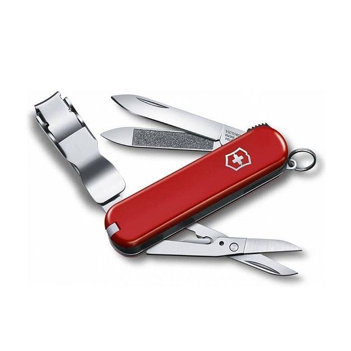 Нож Victorinox NailClip 580, 65 мм, красный (0.6463)