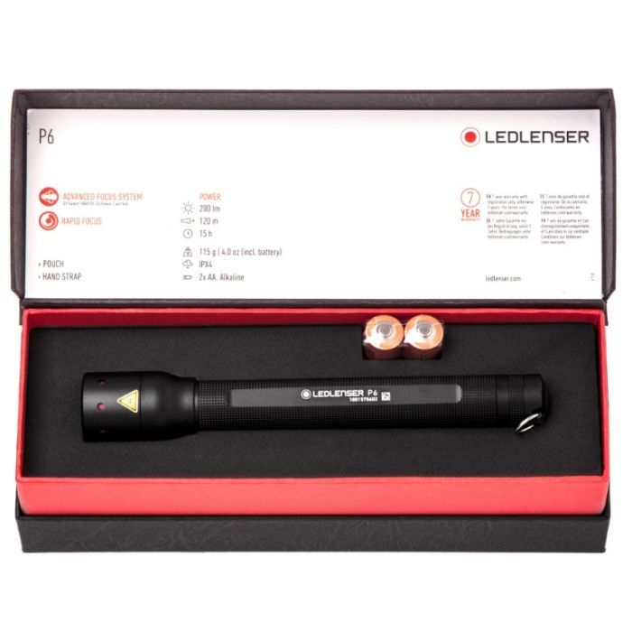 Фонарь LedLenser P6, 200 (500921) изображение 5
