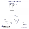 Вытяжка кухонная Minola HDN 63102 BL 750 LED изображение 12