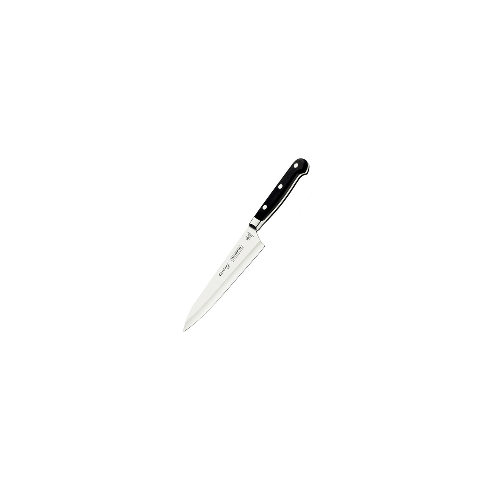Кухонный нож Tramontina Century универсальный 152 мм Black (24007/106)