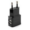 Зарядное устройство Vinga 2 Port USB Wall Charger 2.1A (VCPWCH2USB2ABK) изображение 3