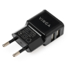 Зарядное устройство Vinga 2 Port USB Wall Charger 2.1A (VCPWCH2USB2ABK)