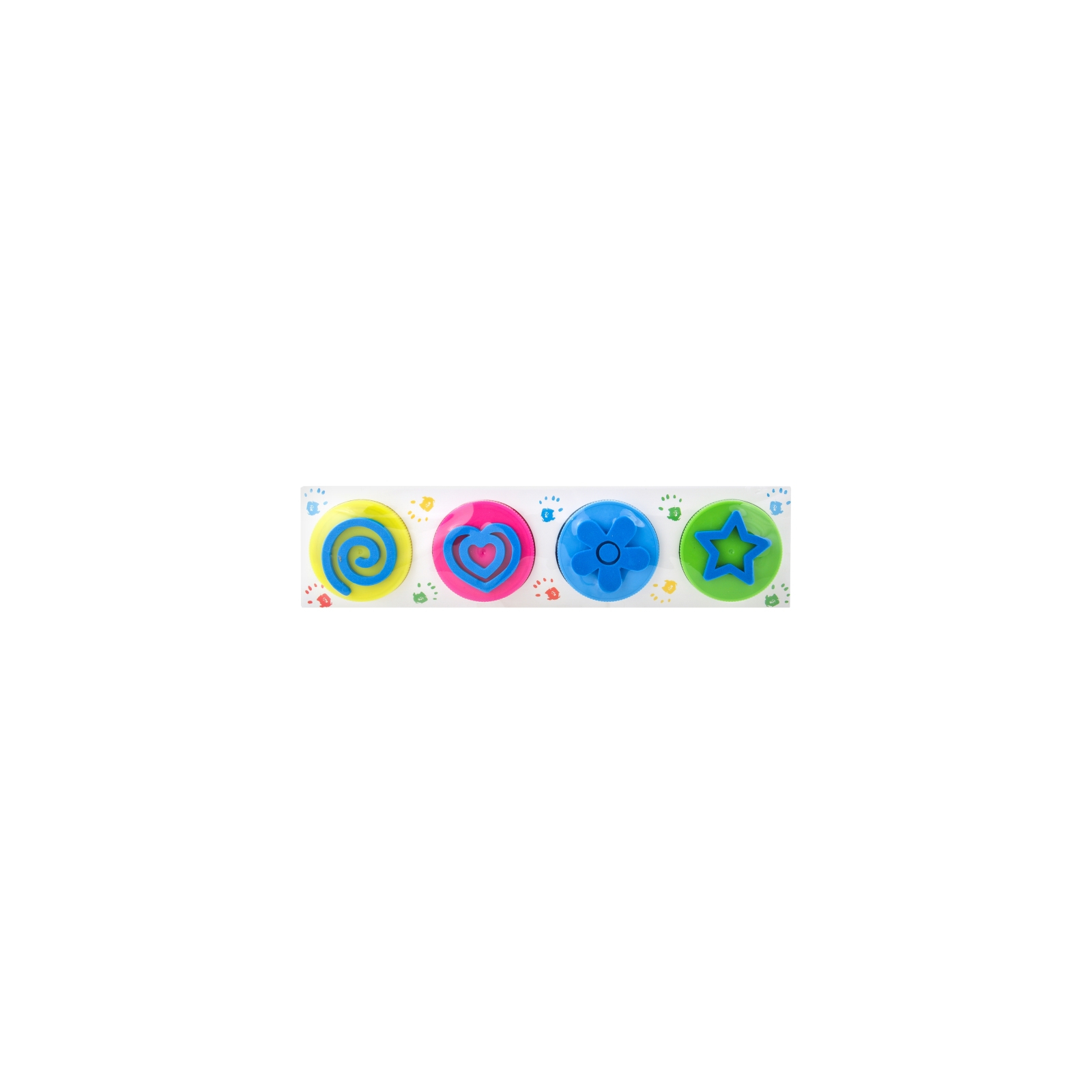 Пальчикові фарби Genio Kids Пальчикові фарби неонові кольори (TA1402) зображення 3
