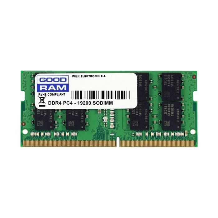 Модуль пам'яті для ноутбука SoDIMM DDR4 2666 MHz Goodram (GR2666S464L19/16G)