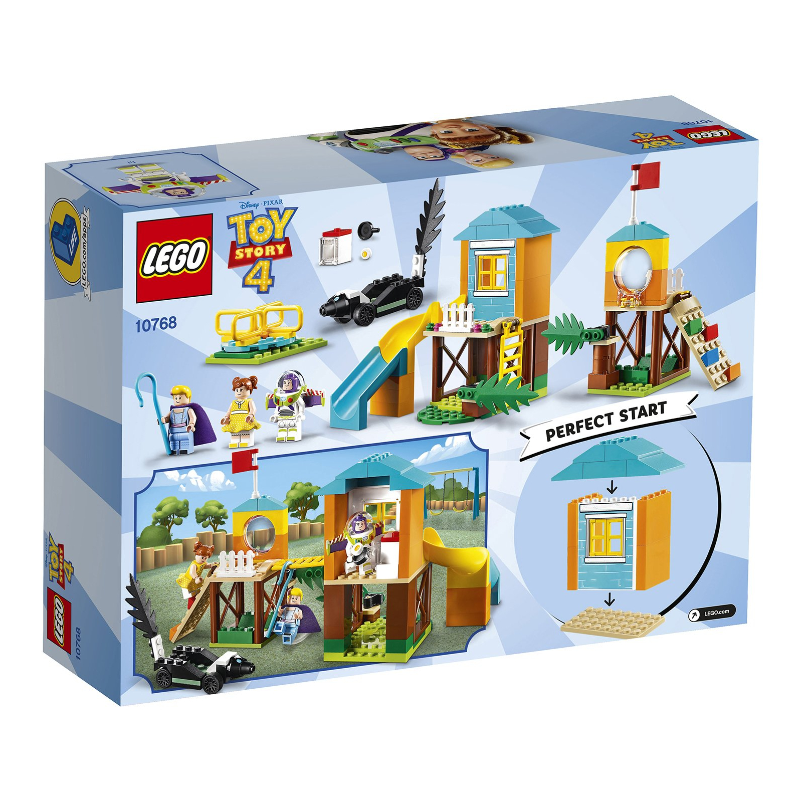 Конструктор LEGO Toy Story 4 Приключения Базза и Бо Пип на детской площадке 1 (10768) изображение 11