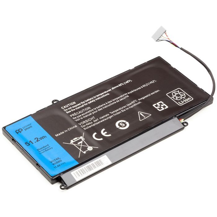 Аккумулятор для ноутбука DELL Inspiron 14-5439 (VH748) 11.4V 51.2Wh PowerPlant (NB441099) изображение 2