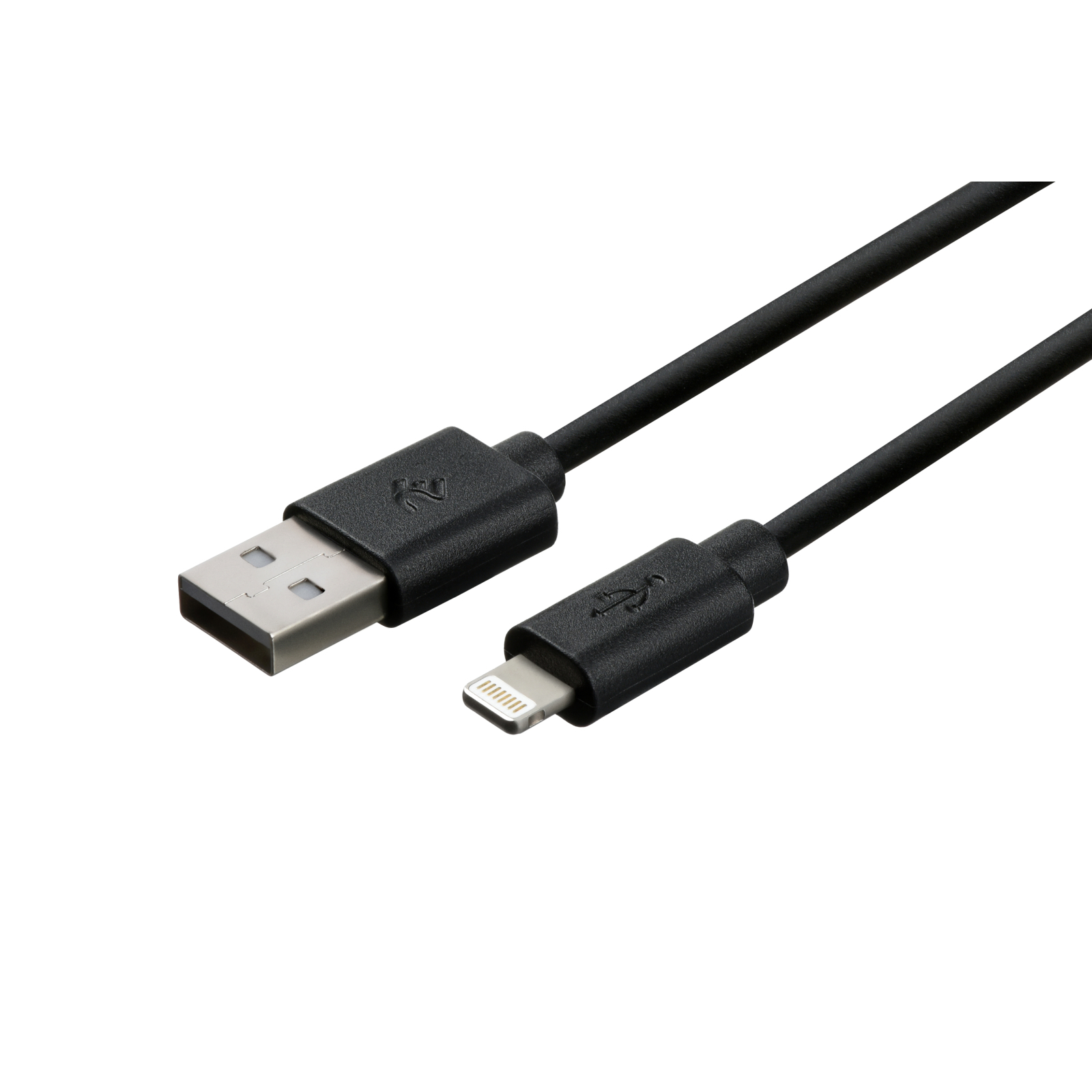 Дата кабель USB 2.0 AM to Lightning 1.0m black 2E (2E-CCLPVC-1MBL) зображення 3