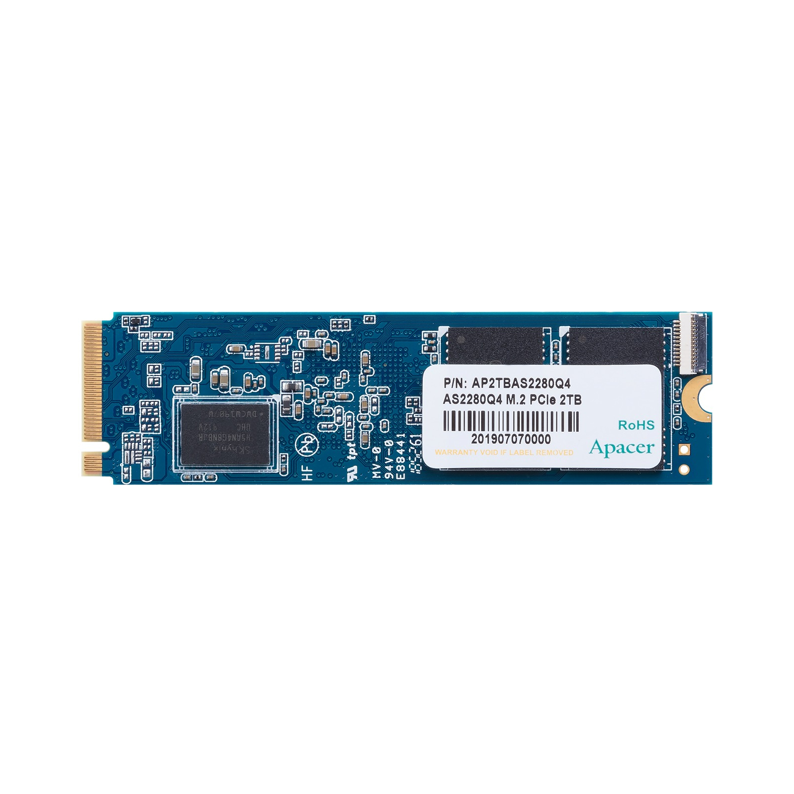 Накопичувач SSD M.2 2280 500GB Apacer (AP500GAS2280Q4-1)