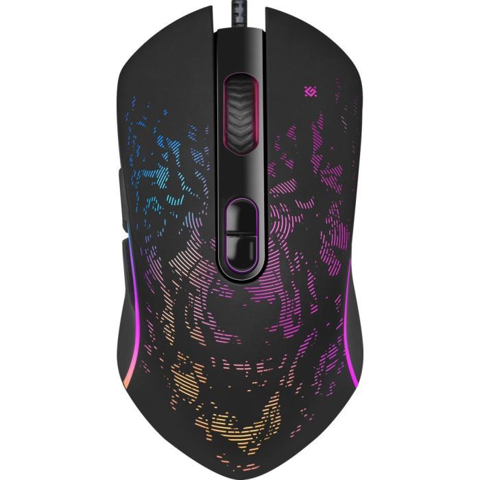 Мышка Defender Witcher GM-990 RGB Black (52990) изображение 3