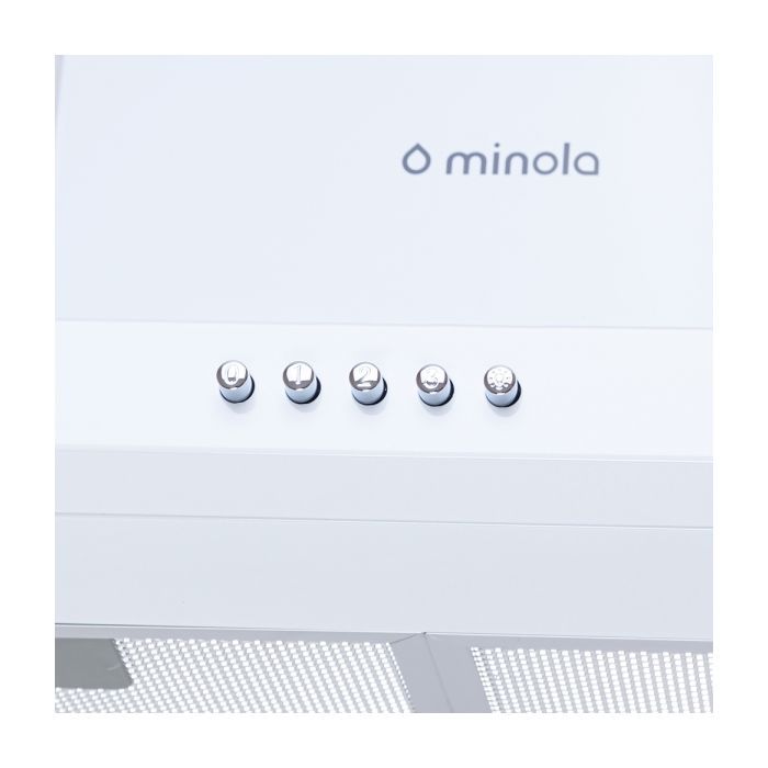 Витяжка кухонна Minola Slim T 6712 WH 1100 LED зображення 6