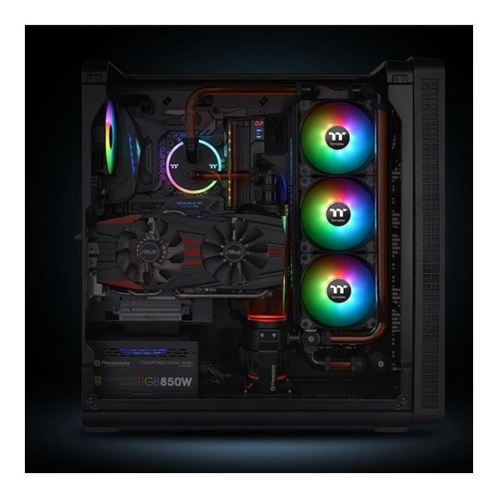 Кулер для корпуса ThermalTake Pure 14 ARGB Sync TT Premium Edition (CL-F080-PL14SW-A) изображение 7