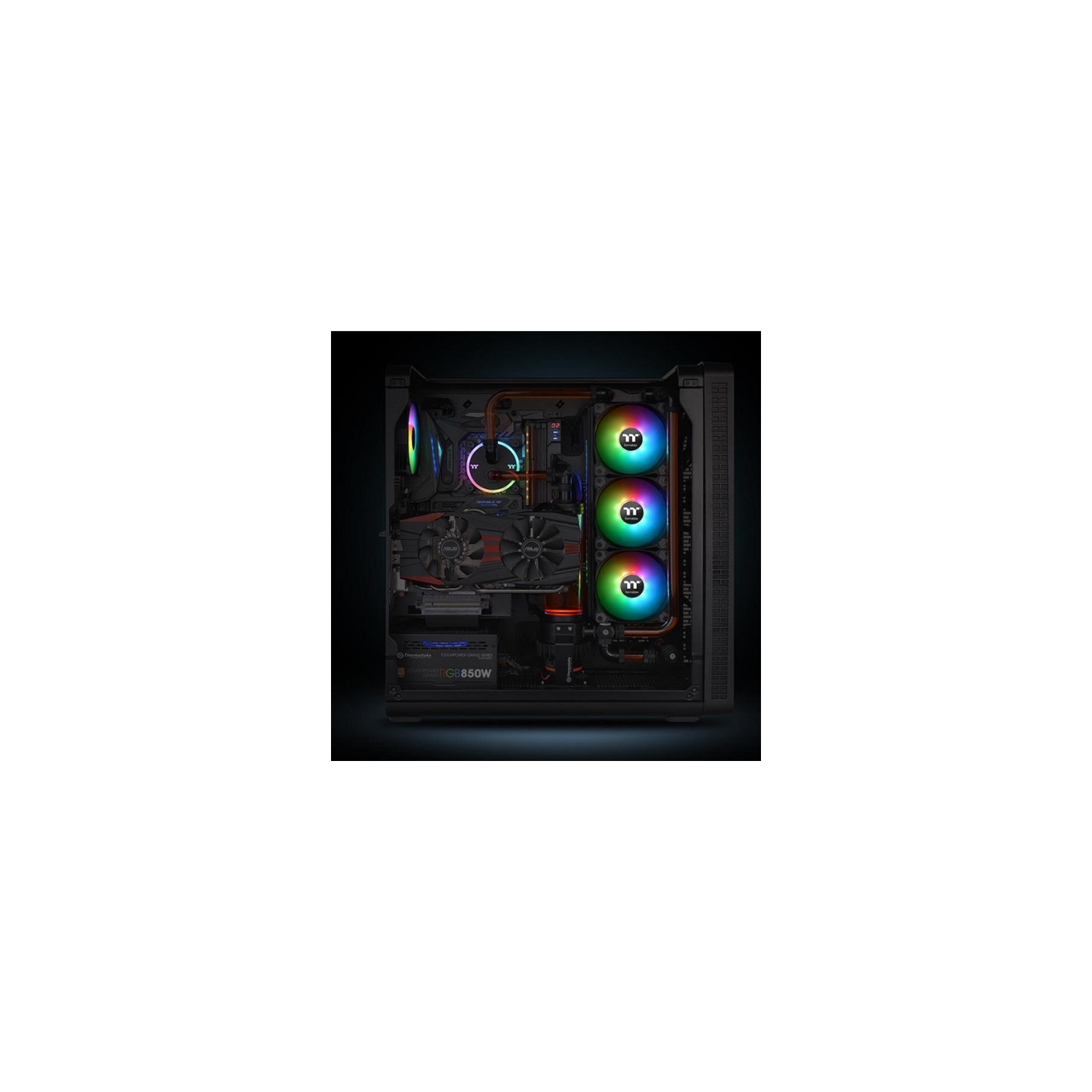 Кулер для корпуса ThermalTake Pure 14 ARGB Sync TT Premium Edition (CL-F080-PL14SW-A) изображение 7