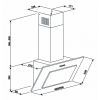 Витяжка кухонна Eleyus VERTICAL 700 60 BL (VERTICAL70060BL) зображення 8