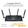 Маршрутизатор ASUS RT-AX88U AX6000, 8xGE LAN, 1xGE WAN, 2xUSB3.1, MU-MIMO, Beam (RT-AX88U) изображение 2