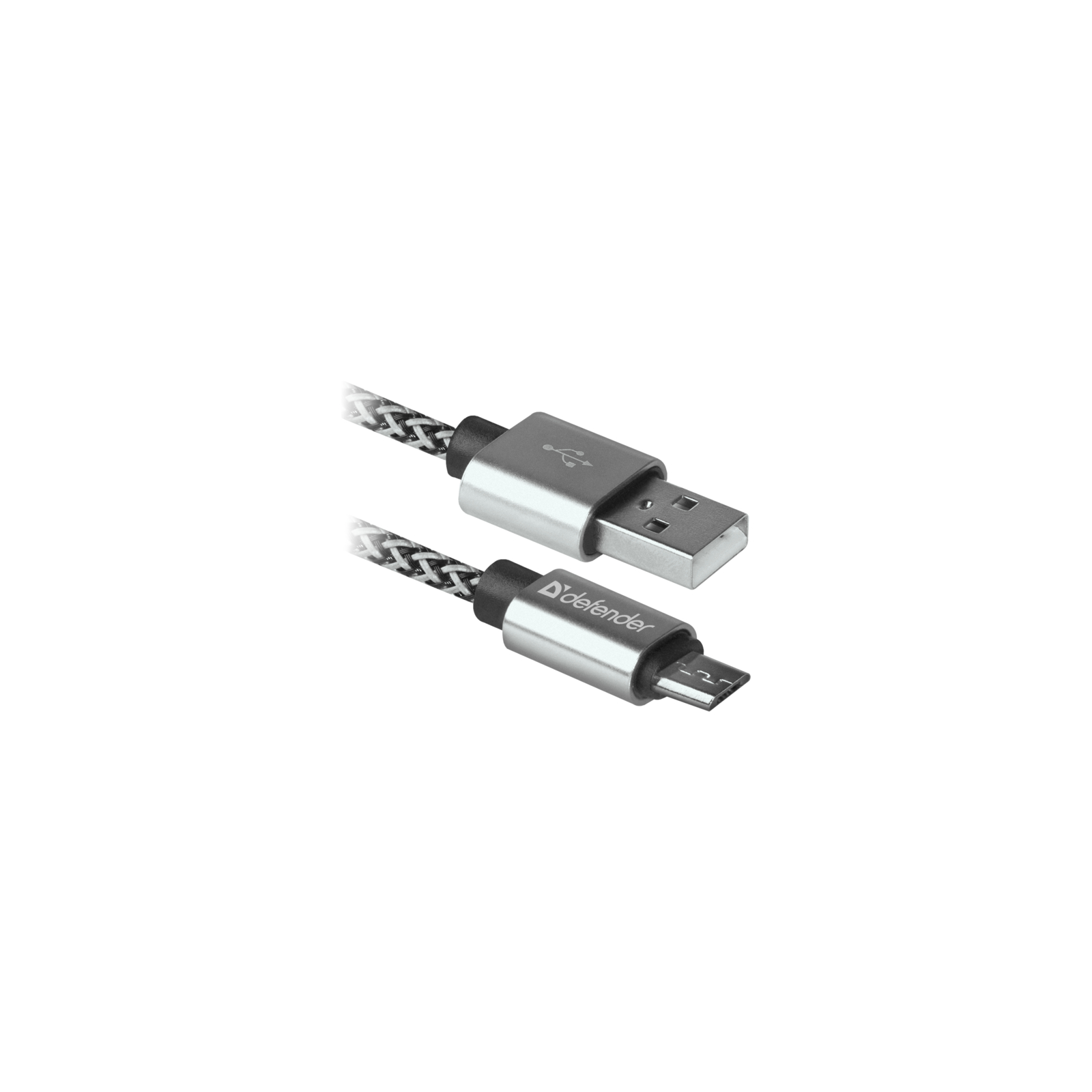 Дата кабель USB 2.0 AM to Micro 5P 1.0m USB08-03T PRO black Defender (87802)