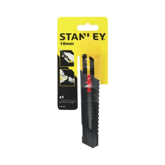 Нож канцелярский Stanley 18мм, 160мм (0-10-151) изображение 4