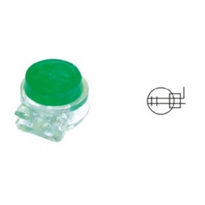 З'єднувач кабелю "Scotchlok" with gel К5 Green * 100 Ritar (12999)