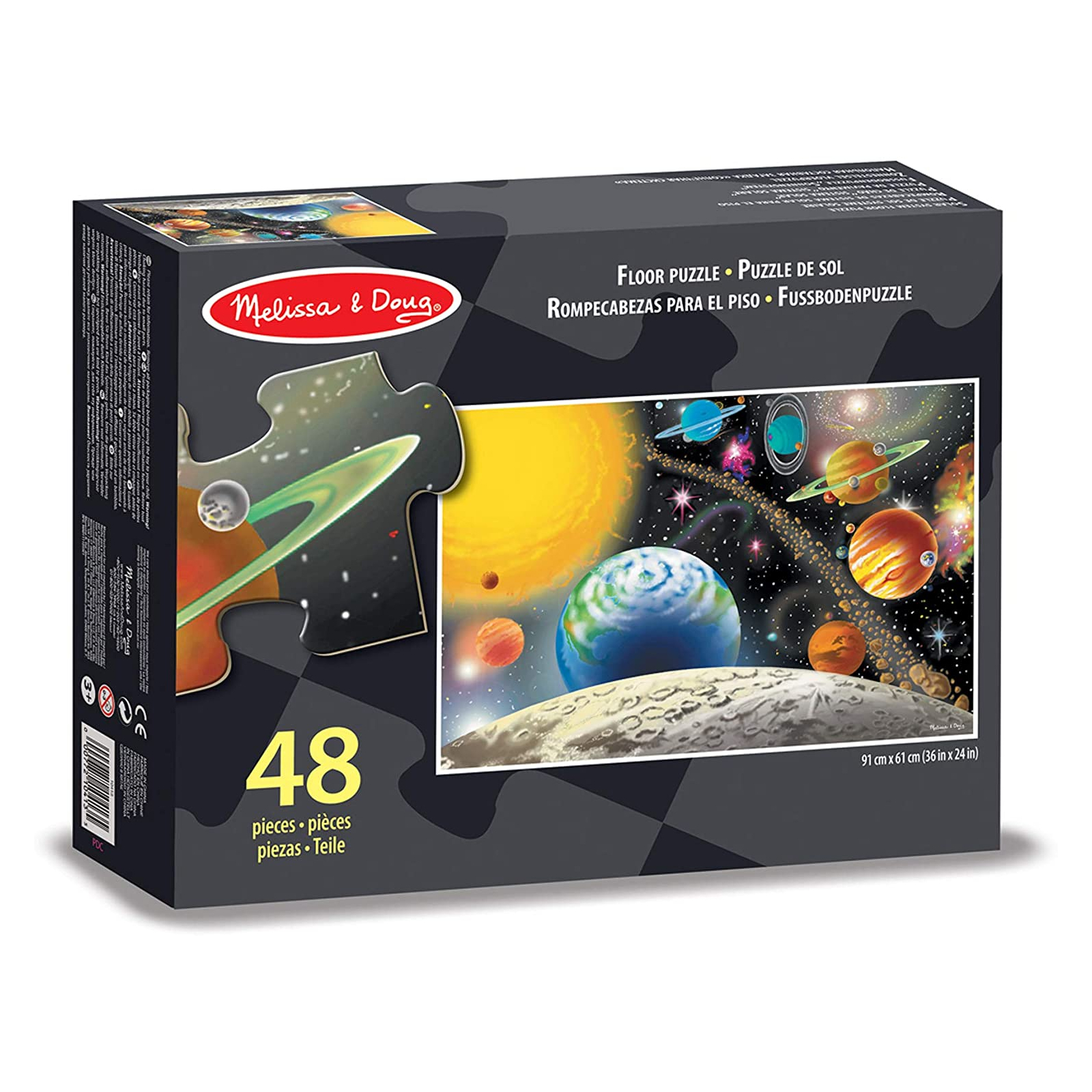 Пазл Melissa&Doug Мега "Сонячна система" , 48 елементів (MD10413) зображення 3