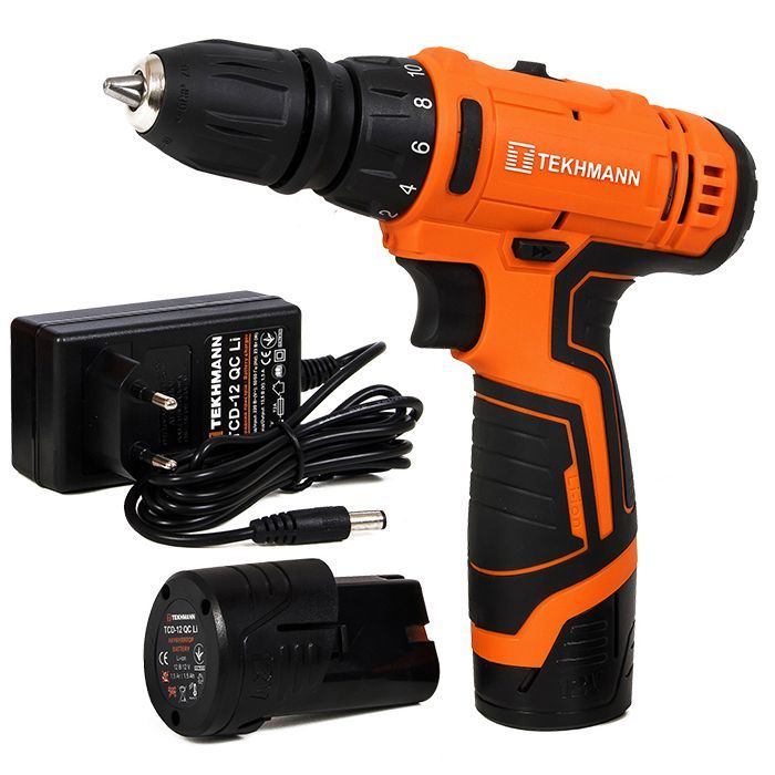 Шуруповерт Tekhmann TCD-12 QC Li (847983) изображение 4