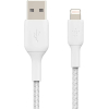 Дата кабель USB 2.0 AM to Lightning 1.0m white Belkin (CAA002BT1MWH) изображение 2