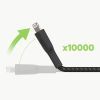 Дата кабель USB 2.0 AM to Lightning 1.0m white Belkin (CAA002BT1MWH) зображення 4