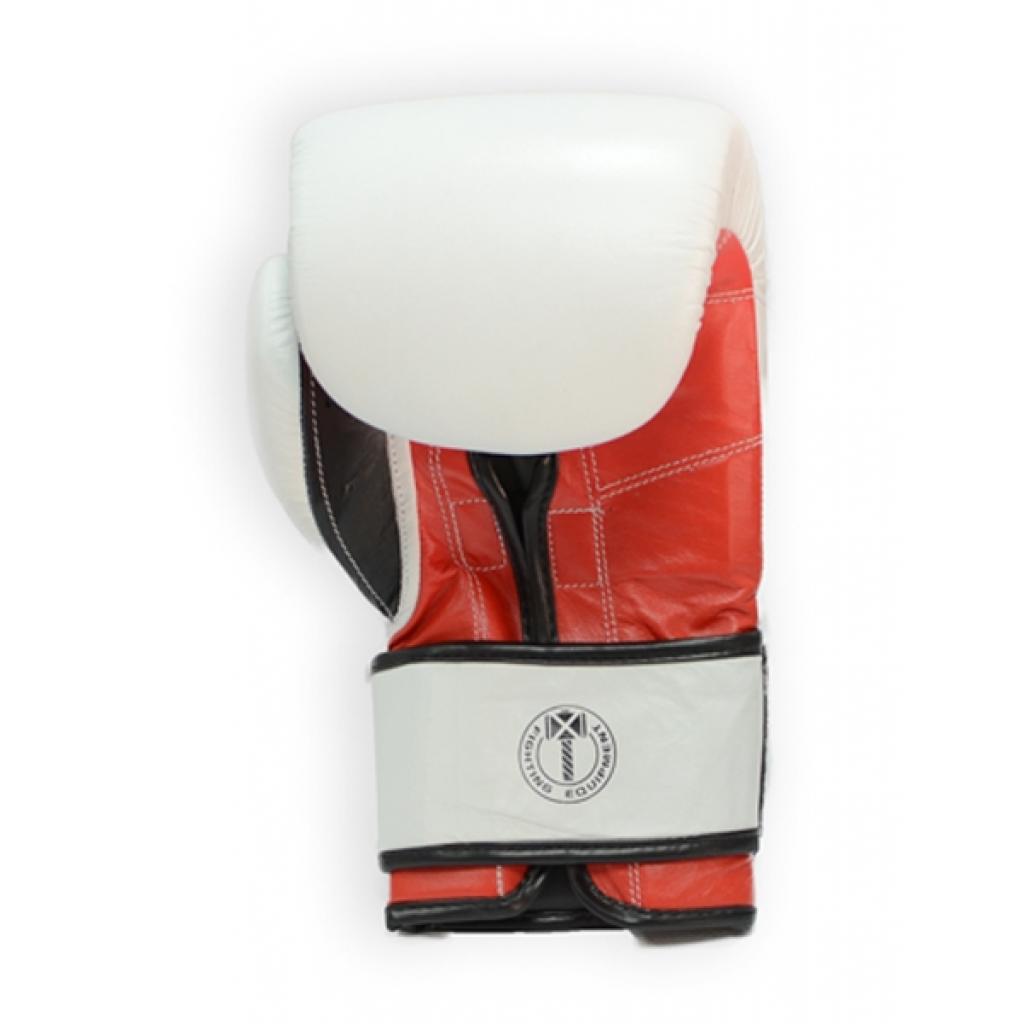 Боксерские перчатки Thor Ring Star 12oz White/Red/Black (536/01(PU)WHITE/RED/BLK 12 oz.) изображение 4