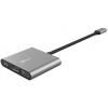 Концентратор Trust Dalyx 3-in-1 Multiport USB-C Adapter ALUMINIUM (23772_TRUST) изображение 3
