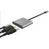Концентратор Trust Dalyx 3-in-1 Multiport USB-C Adapter ALUMINIUM (23772_TRUST) изображение 4