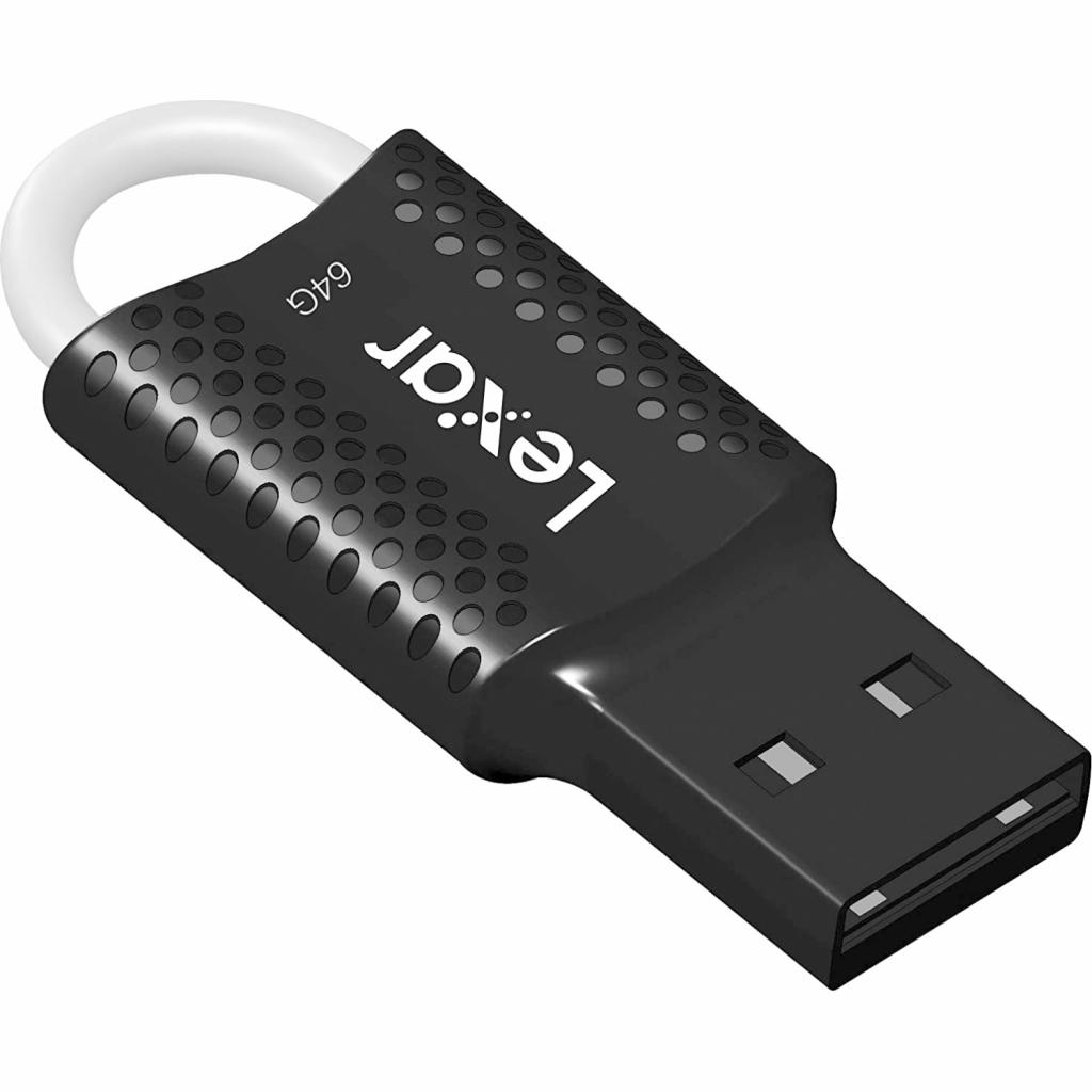 USB флеш накопичувач Lexar 64GB JumpDrive V40 USB 2.0 (LJDV40-64GAB) зображення 3
