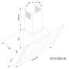 Вытяжка кухонная Kernau KCH 2161 W изображение 2