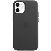 Чехол для мобильного телефона Apple iPhone 12 mini Leather Case with MagSafe - Black (MHKA3ZE/A) изображение 4