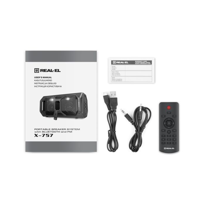 Акустическая система REAL-EL X-757 Black изображение 11