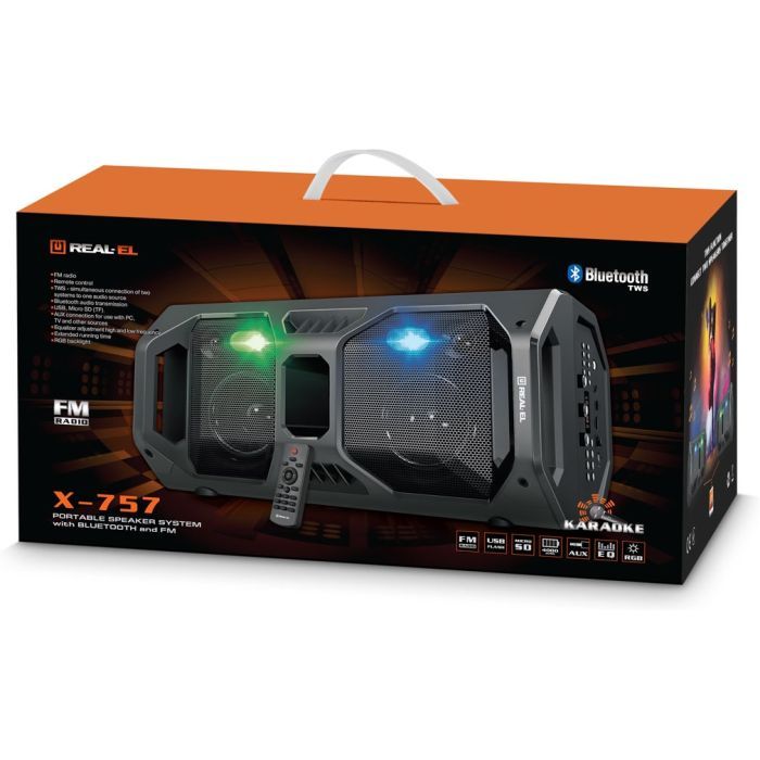 Акустическая система REAL-EL X-757 Black изображение 12