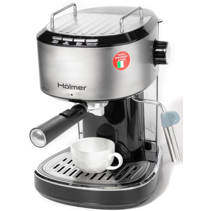 Ріжкова кавоварка еспресо Hölmer HCM-105 зображення 4