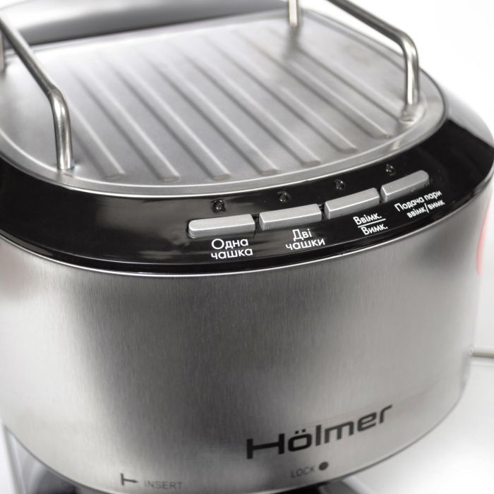 Ріжкова кавоварка еспресо Hölmer HCM-105 зображення 6